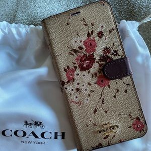 Coach iPhone XS Max case